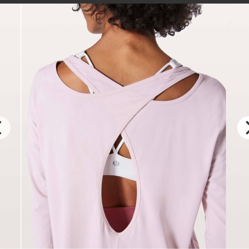Lululemon Back Into It long sleeve top